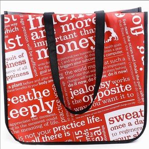 Lululemon reusable tote bag (large)